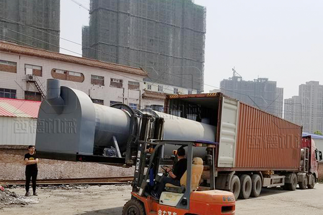 江蘇市政污泥連續(xù)式炭化