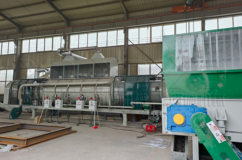 當(dāng)前制木炭采用連續(xù)式炭化爐實現(xiàn)量產(chǎn)