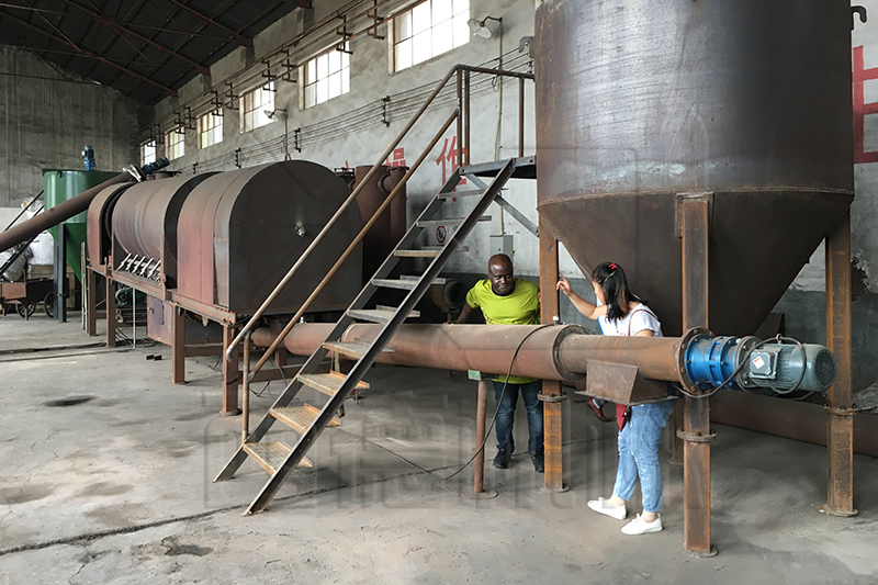 工業(yè)污泥連續(xù)式炭化爐