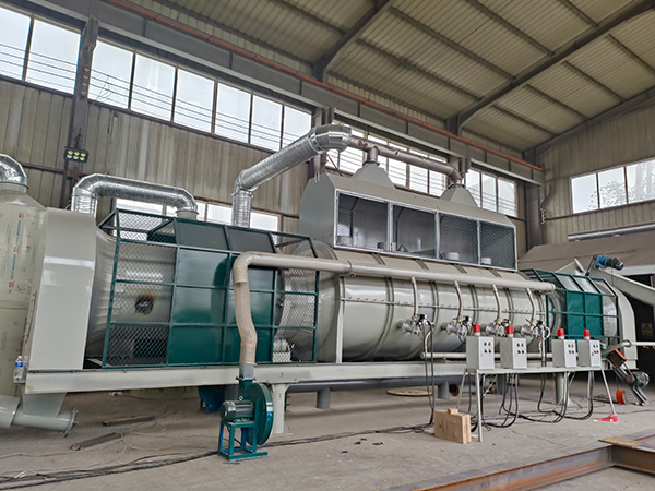 連續(xù)式炭化爐在實際生產(chǎn)中還有很多優(yōu)點